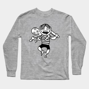 Boy and Octopus Long Sleeve T-Shirt